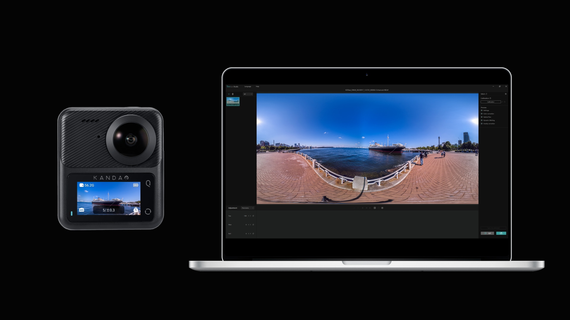 Kandao QooCam 3- Large-Aperture 360 Action Camera Kandao QooCam 3- Large-Aperture 360 Action Camera